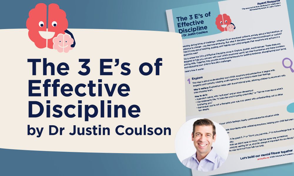 The 3 Es of Effective Discipline resource