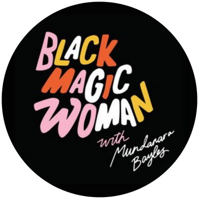 Black magic woman logo
