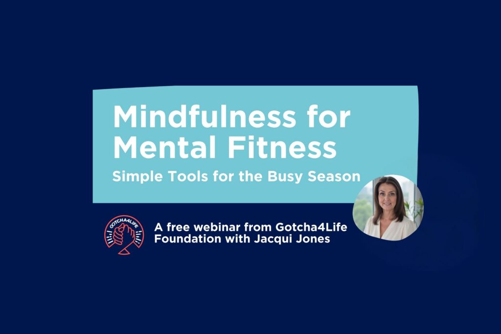 Mindfulness for Mental Fitness webinar with Jacqui Jones